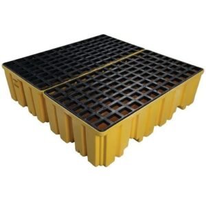 Supplier of Eagle 1640ND 4 Drum Plastic Pallet without Drain in UAE