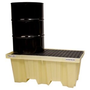 Supplier of Enpac 5222-YE 2 Drum Nestable Poly Spill Pallet in UAE