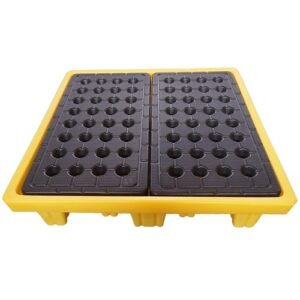 Supplier of SAI-U DP004H 4 Drum Spill Pallet with Grid in UAE